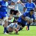 山沢拓也、100試合出場を大勝で飾る　相手のリーチも｢うれしい｣