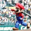 「マリオ　野球してたやろ笑」松坂大輔投手に似てる！？甲子園で始球式→タメが効いたフォームが美しいｗ「どこでもいい球投げてる」「中の人一緒かな」