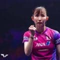 「ハヤタが驚異的な逆転劇」早田ひな、エース対決勝利のサウスポーを中国メディアが称賛　戦術転換光り世界9位を撃破【世界卓球2026】