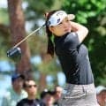 河本結が５番チップインイーグルで首位浮上　首位スタートの福山恵梨は痛恨のボギー　１ホールで３打差　