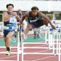 【陸上】男子１１０メートル障害　村竹ラシッドが今季初戦で１３秒０５の大会新記録でＶ　「７０点くらいですかね」
