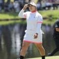 鈴木愛、ホールインワンに絶叫「ギャ～！」　５３位で予選通過→２位「劇的にジャンプアップできた」