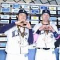 【西武】ネビンが涙のお立ち台！母の日に妻＆実母の前で本塁打「記念すべき試合に…」