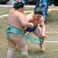 藤ノ川が琴桜から初白星　両横綱に勝った先場所に続き旋風の予感　「先手先手取れてよかった」