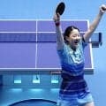 女子決勝 張本美和が世界2位に激勝！11連敗中の難敵に初勝利 日本が1-0でリード【世界卓球】