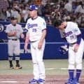 【中日】井上監督が巨人大城卓三に試合後直接謝罪…阿部監督にも詫びる　頭部にバット直撃