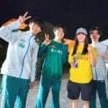 【陸上】青学大がレッドブル主催のランニングイベント参加　ミラノ五輪金メダル深田茉莉も快走