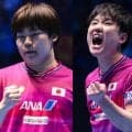 男子決勝戦オーダー発表！日本は張本・松島2点使い。中国は王・梁を2点起用【世界卓球】