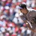 菅野智之　５回７安打５失点で３敗目、日米通算150勝ならず　シュワバー２発など３発被弾