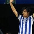 「3回目やぞ！」久保建英が“極上ループパス”→味方がまたも…「上田綺世だったら…」アシスト未遂にファン悲鳴