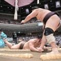 幕内・伯乃富士が初白星　今場所は締め込みを茶色に新調「占いでラッキーカラーが茶色だったので」