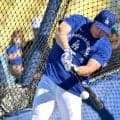 大谷翔平、志願の屋外フリー打撃で52スイング　ブルペン投球後に柵越え17本