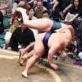 180センチ＆205キロ一意、強烈下手投げで３連勝　十両で声援多く「本当にありがたいです」