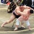 朝乃山、宇良との人気力士対決制して白星先行...館内熱狂に「それは勝ったからですよ」