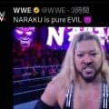 【WWE】元新日本EVILあらためNARAKUがデビュー戦勝利「俺は純粋なEVILだ！」