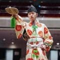立浪親方直筆の軍配を持って土俵へ　序ノ口格行司の木村先進「思い出に残る日になりました」