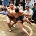 霧島が無傷の５連勝　琴栄峰と並んでトップ守る　若隆景は初黒星