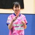 Ｔリーグ九州、１４歳・石田心美が来季も参戦「まずは１勝を目指す」　北九州市出身、世界ユース代表のホープ
