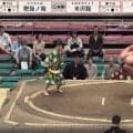 190cmの巨体力士が“空中落下” まるでブレーンバスター…プロレスのような衝撃光景に館内騒然「マジかよ」「痛そう」驚く声