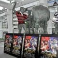 6月の早明戦、待っとーよ　小倉祇園太鼓像がラグビージャージー姿に
