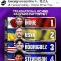 【ボクシング】井上尚弥が創刊１１７年の専門誌でもＰＦＰ１位…英「ボクシング・ニュース」 ２位はウシク、３位はバム、中谷潤人は８位