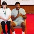 【陸上】ノア・ライルズが日本にキター！都内小学校で児童と交流「日本の学校に来るのは初めて」