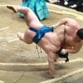 琴栄峰が初黒星　平幕の全勝消える　宇良に敗れる