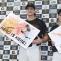 巨人・ダルベック　チームメートからの助言明かす「本塁打を打った後はニッコリ笑うように」３、４月の月間ベストヒーロー賞　投手は竹丸が受賞