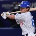 中日が２７イニングぶり得点　六回に板山が３号ソロ