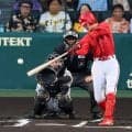【広島】辰見鴻之介がプロ初安打「すごく嬉しい。うまく打てた」楽天から現役ドラフトで加入