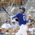大谷翔平　惜しい！スタンドまであと約３ｍ　ワンバウンドで左翼フェンスに当たるメジャー通算２００本目の二塁打