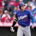 大谷翔平、メジャー通算200本目の二塁打　第３打席で左翼へ