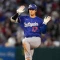 大谷翔平、４打数１安打１四球　第３打席にメジャー通算200本目となる左翼への二塁打を放つ