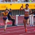 【陸上】田中佑美が日本人トップ２位　女子100ｍ障害　アキレス腱痛も自己ベストに迫る