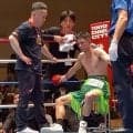 【ボクシング】29歳比連崎爽晏楽、41歳渡辺秀行にTKO負け　再起戦飾れず連敗「やられた」