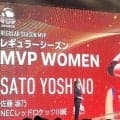 佐藤淑乃が初ＭＶＰ　「もっと世界を相手に戦っていける選手に」　ベスト６との２冠