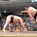 幕内・正代、大関・霧島を撃破　休場者多数による結びの一番に「今の僕の星で当たるところではない」…１０００回出場の節目を飾る