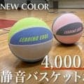 LEADING EDGEの静音バスケットボールから新色登場…リアルな感覚を追求した自宅練習用ボール