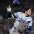 ドジャースが劇勝で首位奪回！大谷翔平がヘルメット飛ばし激走＆勝ち越しに絶叫　４戦連続マルチ安打で打率急上昇　首位攻防３連戦はタイに