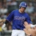 【中日】３試合ぶり先制点！村松開人１番起用ピタリ、打順組み替え初回から機能