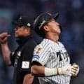 阪神　ドラフト１位・立石の甲子園初打席は遊ゴロ　虎党からは大きな歓声浴びる　猛虎打線は二回までマラーに苦戦で４三振