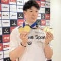 バレー・石川祐希が帰国　日本代表に常勝メンタル注入誓う「なぜ勝ち続けられるのか学べた」　ペルージャ退団も明かす