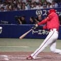 【広島】プロデビュー戦の名原典彦がプロ初安打！　第２打席で中日柳から中前打