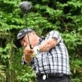 男子ゴルフ　出利葉太一郎が飛ばしを貫いてＶ圏内で粘る