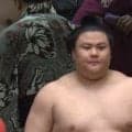 「義ノ富士の後ろにまたイケメン」花道奥、偶然の光景にファン熱視線 “ざんばら”髪の若手力士「さすがに目立つ」