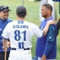 【DeNA】相川監督「最後まで一緒にやりたかった」ビシエドの現役引退は「やっぱり寂しい」