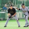 阪神がスタメン大改造　ドラフト１位・立石がプロ初三塁で先発出場　佐藤輝が右翼、森下が左翼　試合前練習から新オプションを展開