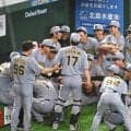 阪神　立石正広の声出しでナインが満面笑みｗ何を言った？昇格直後から続く大役→連勝中は変わらない伝統