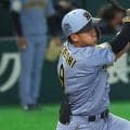 阪神・立石正広がプロ初アーチ　東京ドーム騒然…“ドラ1対決”制す、衝撃の逆方向弾