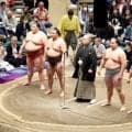 協会あいさつは八角理事長と力士４人のみ　２横綱２大関ら休場で少人数に…夏場所千秋楽